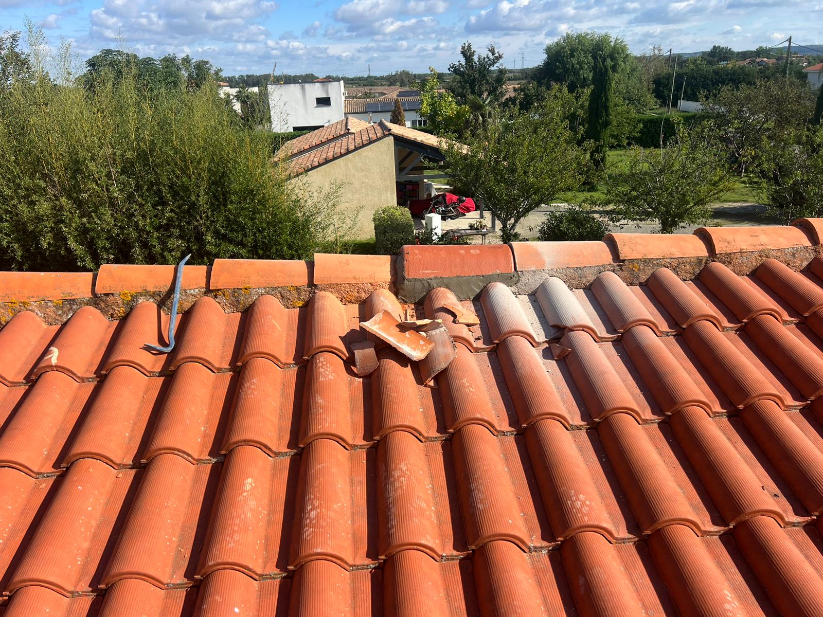 réparation fuite toiture à Wallers